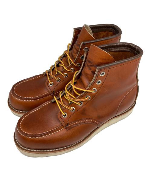 RED WING（レッドウィング）RED WING (レッドウィング) 6-inch Classic Moc ブラウン サイズ:SIZE 24.5cmの古着・服飾アイテム