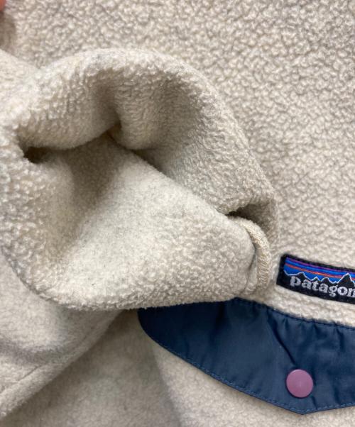 Patagonia（パタゴニア）Patagonia (パタゴニア) シンチラスナップt ホワイト サイズ:Lの古着・服飾アイテム