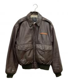 AVIREX（アヴィレックス）の古着「フライトジャケット」｜ブラウン
