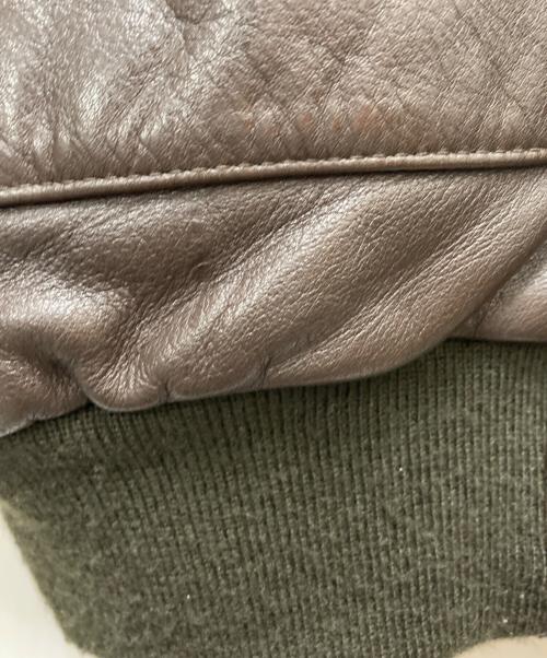 AVIREX（アヴィレックス）AVIREX (アヴィレックス) フライトジャケット ブラウン サイズ:Sの古着・服飾アイテム