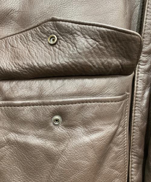 AVIREX（アヴィレックス）AVIREX (アヴィレックス) フライトジャケット ブラウン サイズ:Sの古着・服飾アイテム