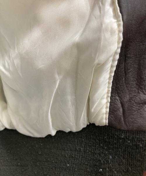 AVIREX（アヴィレックス）AVIREX (アヴィレックス) フライトジャケット ブラウン サイズ:Sの古着・服飾アイテム