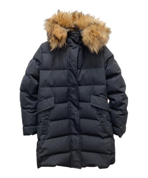 Pyrenex（ピレネックス）Pyrenex (ピレネックス) ダウンジャケットGRENOBLE FUR  ネイビー サイズ:SIZE 40の古着・服飾アイテム