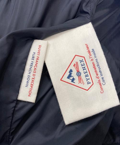 Pyrenex（ピレネックス）Pyrenex (ピレネックス) ダウンジャケットGRENOBLE FUR  ネイビー サイズ:SIZE 40の古着・服飾アイテム