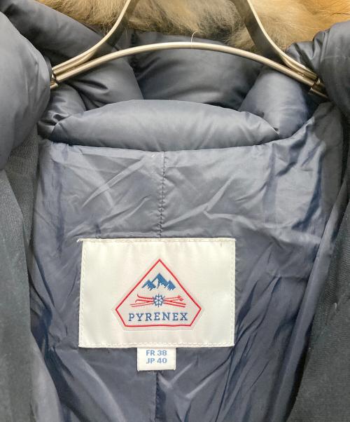 Pyrenex（ピレネックス）Pyrenex (ピレネックス) ダウンジャケットGRENOBLE FUR  ネイビー サイズ:SIZE 40の古着・服飾アイテム