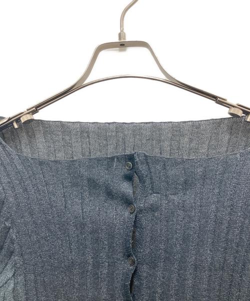 AKANE UTSUNOMIYA（アカネウツノミヤ）AKANE UTSUNOMIYA (アカネウツノミヤ) 薄手カーディガン グレー サイズ:SIZE Freeの古着・服飾アイテム