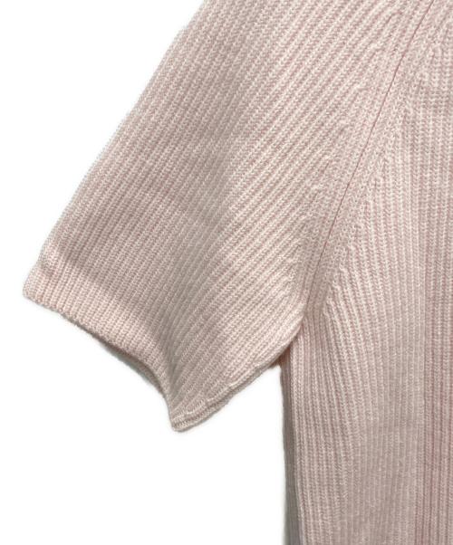 LACOSTE（ラコステ）LACOSTE (ラコステ) le FLEUR (ル フルール) アルパカウールニットポロシャツ ピンク サイズ:SIZE Mの古着・服飾アイテム