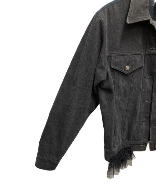 ALICE LAWRANCE（アリスローレンス）ALICE LAWRANCE (アリスローレンス) デニムジャケット ブラック サイズ:SIZE Freeの古着・服飾アイテム