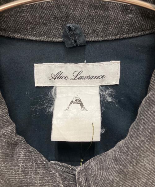 ALICE LAWRANCE（アリスローレンス）ALICE LAWRANCE (アリスローレンス) デニムジャケット ブラック サイズ:SIZE Freeの古着・服飾アイテム