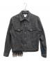 ALICE LAWRANCE（アリスローレンス）の古着「デニムジャケット」｜ブラック
