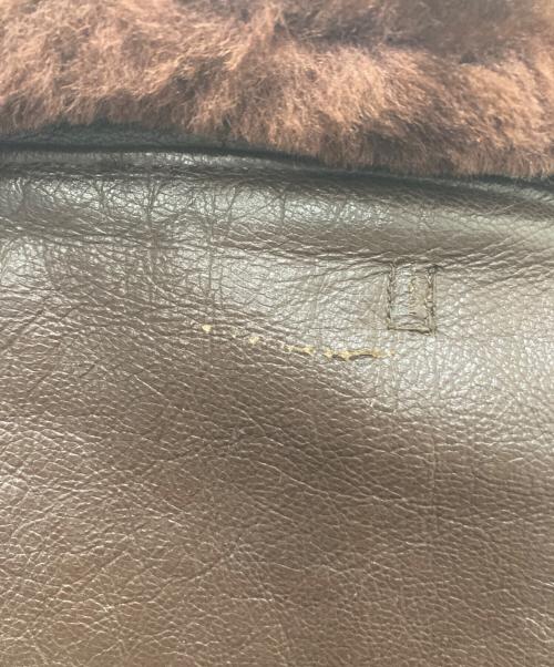 U.S NAVY（ユーエスネイビー）U.S NAVY (ユーエスネイビー) G-1レザーフライトジャケット ブラウン サイズ:SIZE 36の古着・服飾アイテム