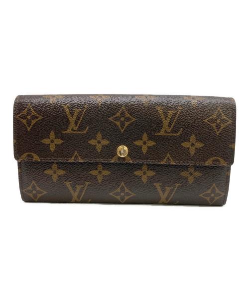 LOUIS VUITTON（ルイ ヴィトン）LOUIS VUITTON (ルイ ヴィトン) 長財布 ブラウンの古着・服飾アイテム