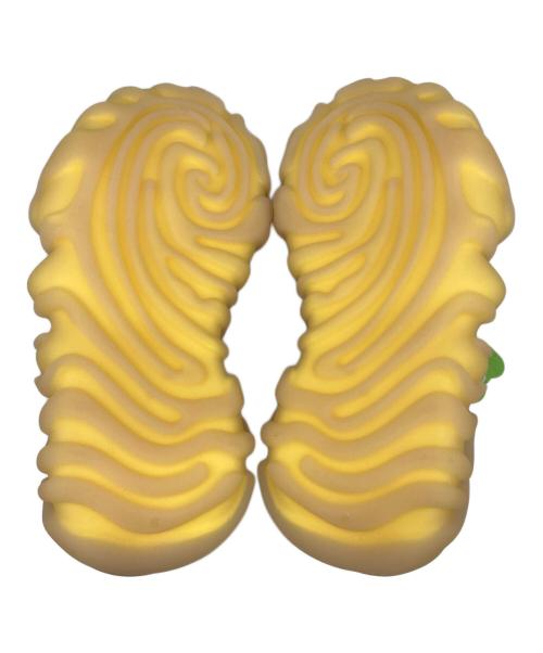 crocs（クロックス）crocs (クロックス) ローカットスニーカーサレへ・ベンバリー X ジュニパー ホワイト×イエロー サイズ:SIZE 25cm 未使用品の古着・服飾アイテム