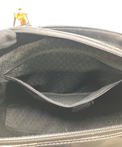 GUCCI（グッチ）GUCCI (グッチ) ハンドバッグ ブラックの古着・服飾アイテム