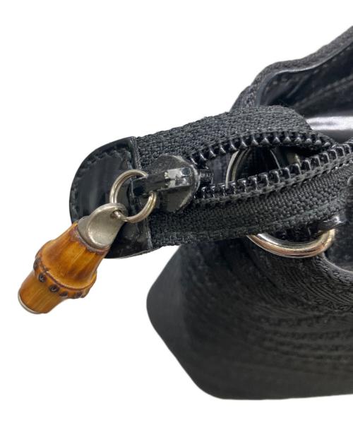 GUCCI（グッチ）GUCCI (グッチ) ハンドバッグ ブラックの古着・服飾アイテム