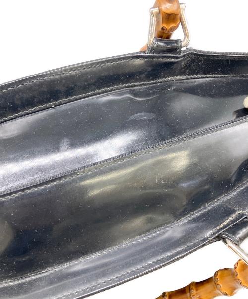 GUCCI（グッチ）GUCCI (グッチ) ハンドバッグ ブラックの古着・服飾アイテム