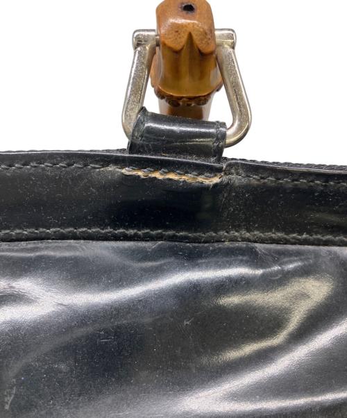 GUCCI（グッチ）GUCCI (グッチ) ハンドバッグ ブラックの古着・服飾アイテム