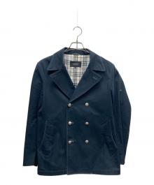 BURBERRY（バーバリー）の古着「ダブルブレステッドピーコート」｜ネイビー