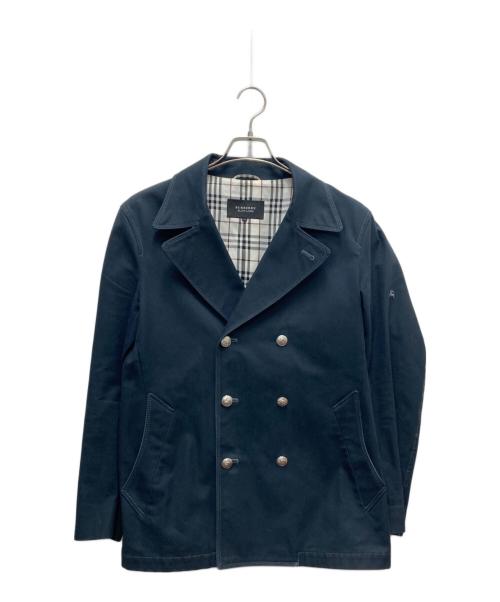 BURBERRY（バーバリー）BURBERRY (バーバリー) ダブルブレステッドピーコート ネイビー サイズ:Mの古着・服飾アイテム