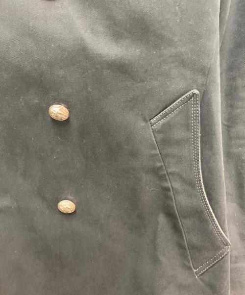 BURBERRY（バーバリー）BURBERRY (バーバリー) ダブルブレステッドピーコート ネイビー サイズ:Mの古着・服飾アイテム