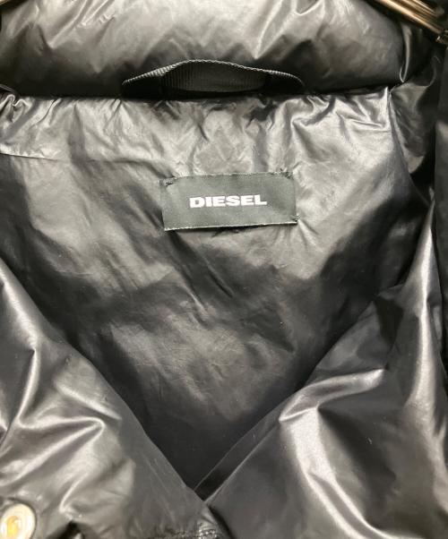 DIESEL（ディーゼル）DIESEL (ディーゼル) ダウンジャケット ブラック サイズ:XSの古着・服飾アイテム
