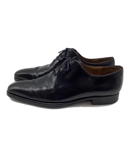 MAGNANNI（マグナーニ）MAGNANNI (マグナーニ) プレーントゥシューズ ブラック サイズ:39の古着・服飾アイテム