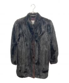 AMERICAN（アメリカン）の古着「ミンクジャケット」｜ブラウン