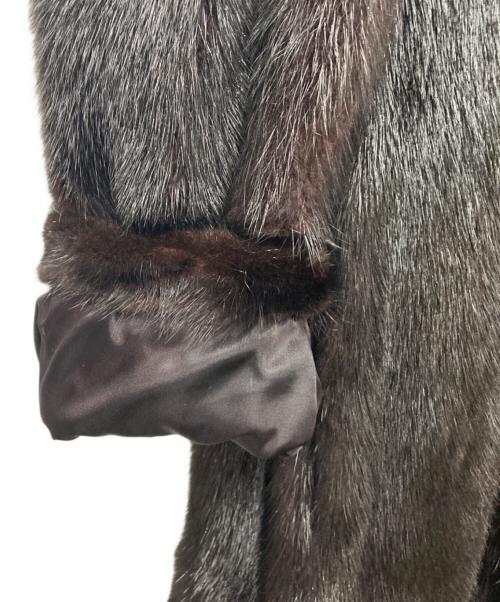 AMERICAN（アメリカン）AMERICAN (アメリカン) ミンクジャケット ブラウン サイズ:-の古着・服飾アイテム