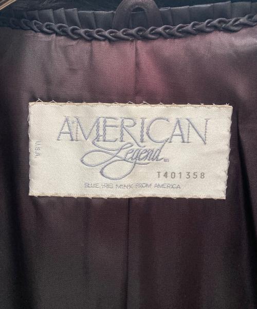 AMERICAN（アメリカン）AMERICAN (アメリカン) ミンクジャケット ブラウン サイズ:-の古着・服飾アイテム