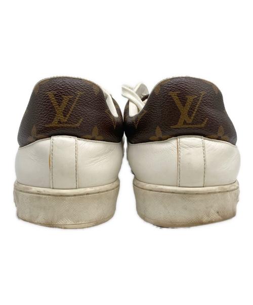 LOUIS VUITTON（ルイ ヴィトン）LOUIS VUITTON (ルイ ヴィトン) スニーカー ホワイト×ブラウン サイズ:6 1/2の古着・服飾アイテム