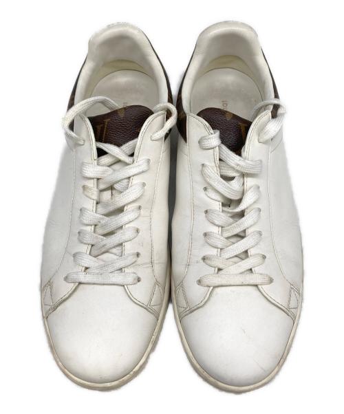 LOUIS VUITTON（ルイ ヴィトン）LOUIS VUITTON (ルイ ヴィトン) スニーカー ホワイト×ブラウン サイズ:6 1/2の古着・服飾アイテム