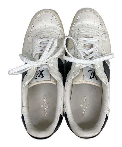 LOUIS VUITTON（ルイ ヴィトン）LOUIS VUITTON (ルイ ヴィトン) スニーカー ホワイト×ブラック サイズ:6 1/2の古着・服飾アイテム