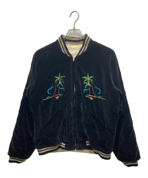 テーラー東洋（テーラートウヨウ）テーラー東洋 (テーラートウヨウ) スカジャン ブラック サイズ:SIZE Lの古着・服飾アイテム