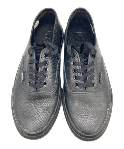 VANS（バンズ）VANS (バンズ) BILLY'S エクスクルーシブ オーセンティック ブラック サイズ:SIZE 28cmの古着・服飾アイテム