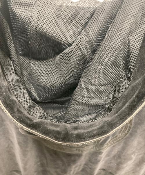VERSACE（ヴェルサーチェ）VERSACE (ヴェルサーチェ) ジップパーカー ブラック サイズ:Lの古着・服飾アイテム