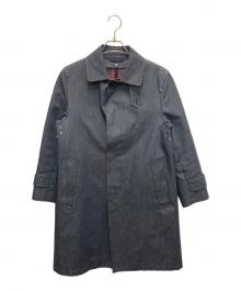 MACKINTOSH PHILOSOPHY（マッキントッシュ フィロソフィー）の古着「ライナー付ステンカラーコート」｜ネイビー