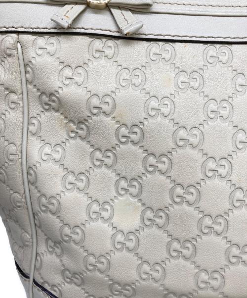 GUCCI（グッチ）GUCCI (グッチ) GGキャンバスメイフェアトートバッグ ベージュの古着・服飾アイテム