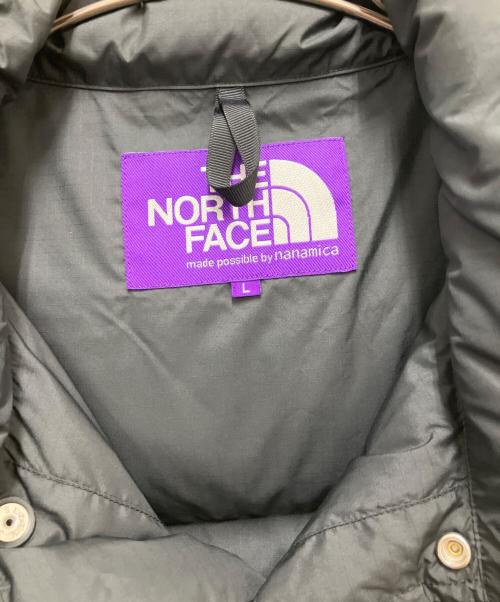 THE NORTHFACE PURPLELABEL（ザ・ノースフェイス パープルレーベル）THE NORTHFACE PURPLELABEL (ザ・ノースフェイス パープルレーベル) リップストップシエラダウンベスト ブラック サイズ:Lの古着・服飾アイテム