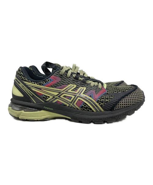 asics（アシックス）asics (アシックス) KIKO KOSTADINOV (キコ・コスタディノフ) ローカットスニーカー ブラック×グリーン サイズ:SIZE 26.5cmの古着・服飾アイテム