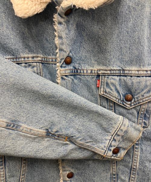 LEVI'S（リーバイス）LEVI'S (リーバイス) デニムボアジャケット ブルー サイズ:SIZE　40の古着・服飾アイテム