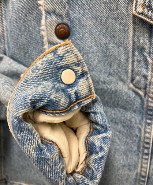 LEVI'S（リーバイス）LEVI'S (リーバイス) デニムボアジャケット ブルー サイズ:SIZE　40の古着・服飾アイテム