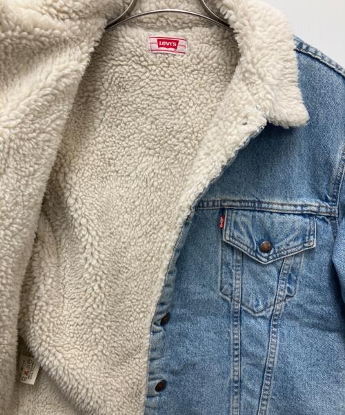 LEVI'S（リーバイス）LEVI'S (リーバイス) デニムボアジャケット ブルー サイズ:SIZE　40の古着・服飾アイテム