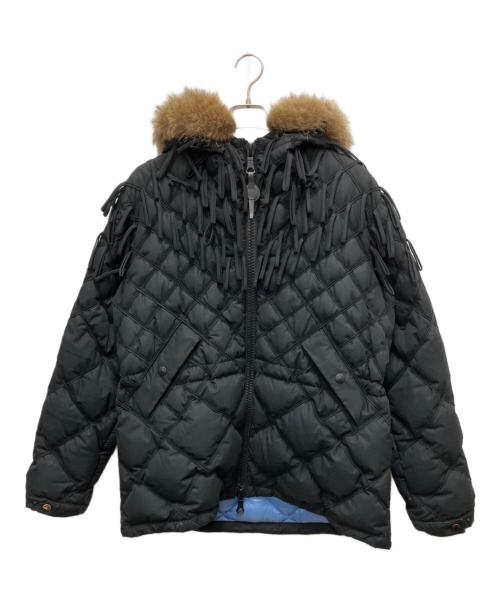 MONCLER R（モンクレールアール）MONCLER R (モンクレールアール) ダウンジャケット ブラック サイズ:SIZE 2の古着・服飾アイテム