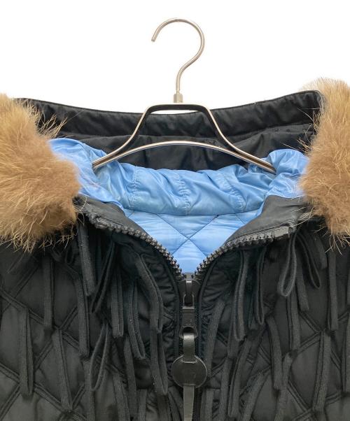 MONCLER R（モンクレールアール）MONCLER R (モンクレールアール) ダウンジャケット ブラック サイズ:SIZE 2の古着・服飾アイテム