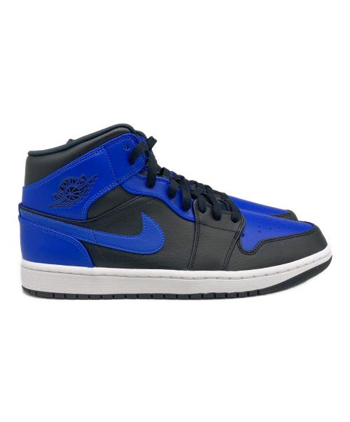 NIKE（ナイキ）NIKE (ナイキ) AIR JORDAN 1 MID ブルー×ブラック サイズ:SIZE 29cmの古着・服飾アイテム