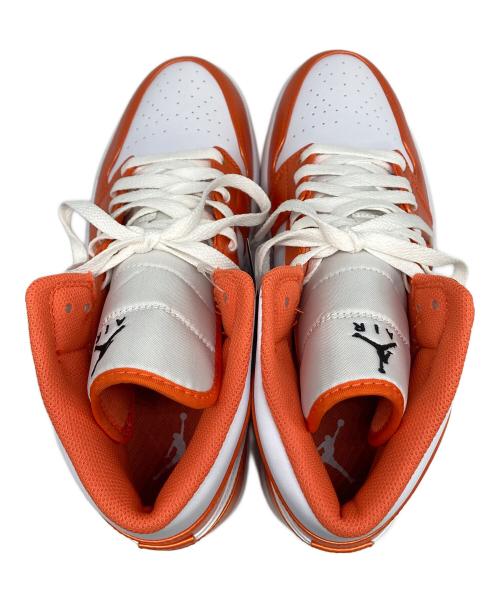 NIKE（ナイキ）NIKE (ナイキ) AIR JORDAN 1 MID SE オレンジ サイズ:SIZE 28.5cmの古着・服飾アイテム