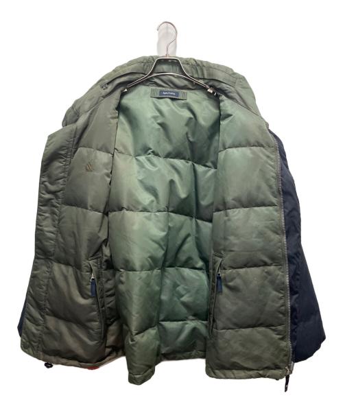 NAUTICA（ノーティカ）NAUTICA (ノーティカ) ダウンジャケット レッド×ネイビー サイズ:SIZE XLの古着・服飾アイテム
