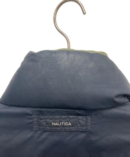 NAUTICA（ノーティカ）NAUTICA (ノーティカ) ダウンジャケット レッド×ネイビー サイズ:SIZE XLの古着・服飾アイテム