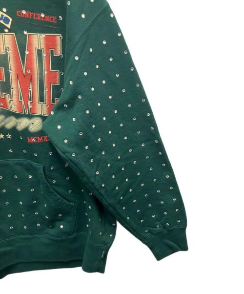 SUPREME（シュプリーム）SUPREME (シュプリーム) パーカー グリーン サイズ:SIZE Mの古着・服飾アイテム