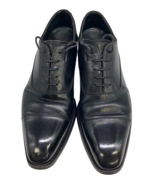 SHETLAND FOX（シェットランドフォックス）SHETLAND FOX (シェットランドフォックス) レザーシューズ ブラック サイズ:SIZE9の古着・服飾アイテム